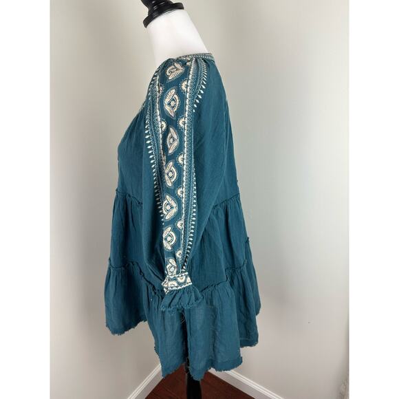 NWT Free People Dreamweaver Embroidered Tunic - Size XS - Picture 4 of 9